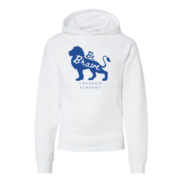 Independent Trading Co. - Youth Midweight Hooded Sweatshirt  - Printed Logo Thumbnail