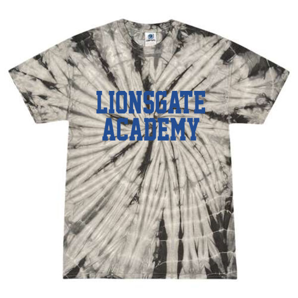 Colortone - Youth Multi-Color Tie-Dyed T-Shirt - Printed Logo Thumbnail