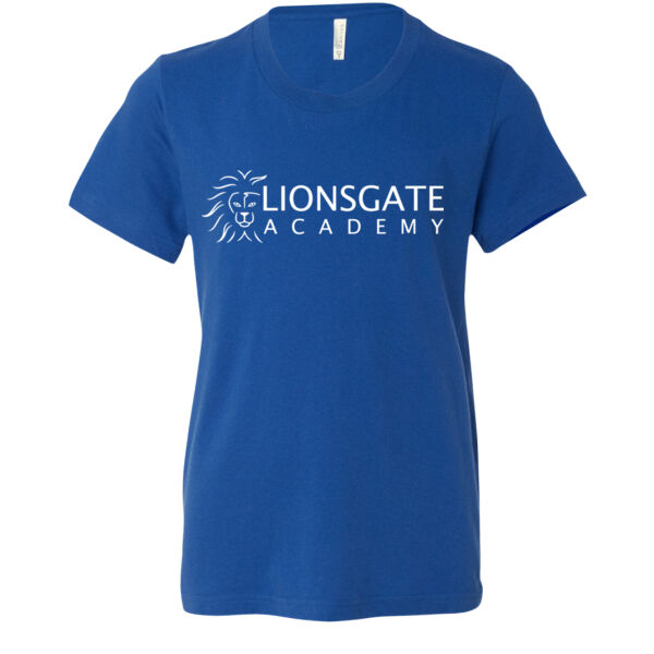 BELLA + CANVAS - Youth Jersey Tee - Printed Logo Thumbnail