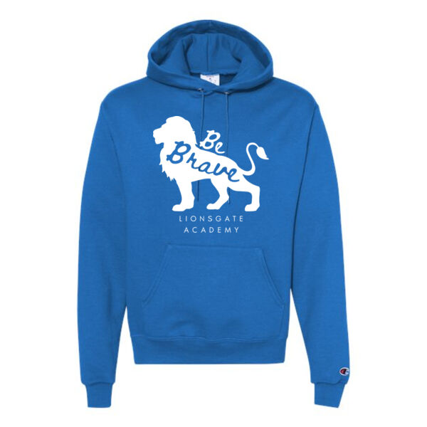 Champion - Powerblend® Hooded Sweatshirt - Printed Logo Thumbnail