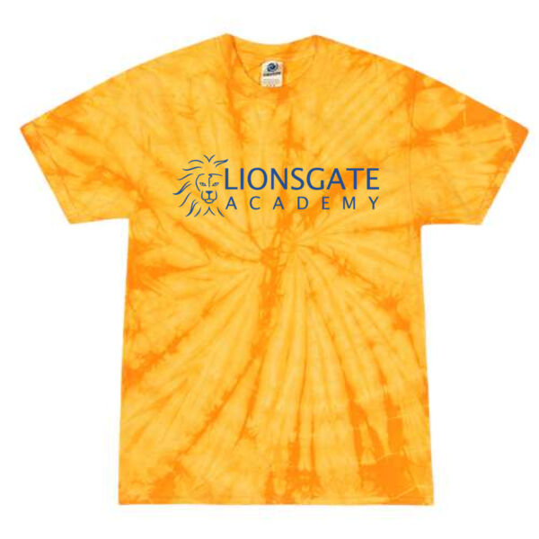 Colortone - Multi-Color Tie-Dyed T-Shirt - Printed Logo Thumbnail