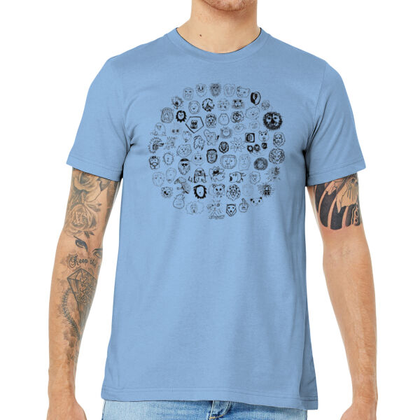 BELLA + CANVAS Unisex Jersey Short Sleeve Tee - Printed Logo Thumbnail