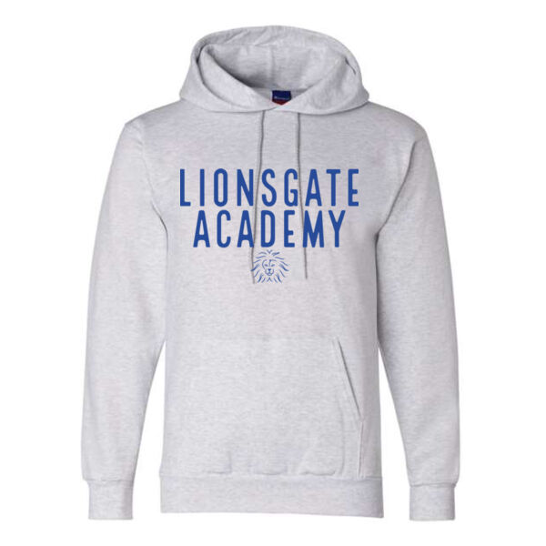 Champion Unisex Powerblend Hooded Sweatshirt - Printed Logo Thumbnail