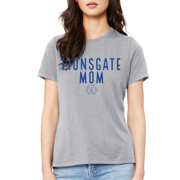 BELLA + CANVAS Womens Relaxed Jersey Short Sleeve Tee - Printed Logo Thumbnail