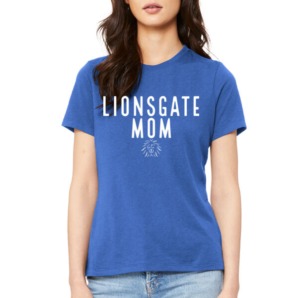 BELLA + CANVAS Womens Relaxed Jersey Short Sleeve Tee - Printed Logo Thumbnail