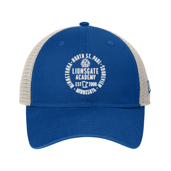 New Era 9TWENTY Unstructured Mesh Snapback Cap - Embroidered Logo Thumbnail