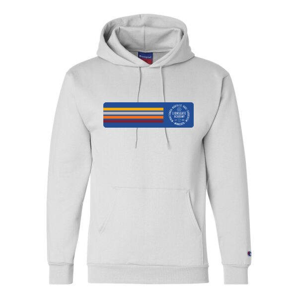 Unisex Powerblend Hooded Sweatshirt - Printed Logo Thumbnail