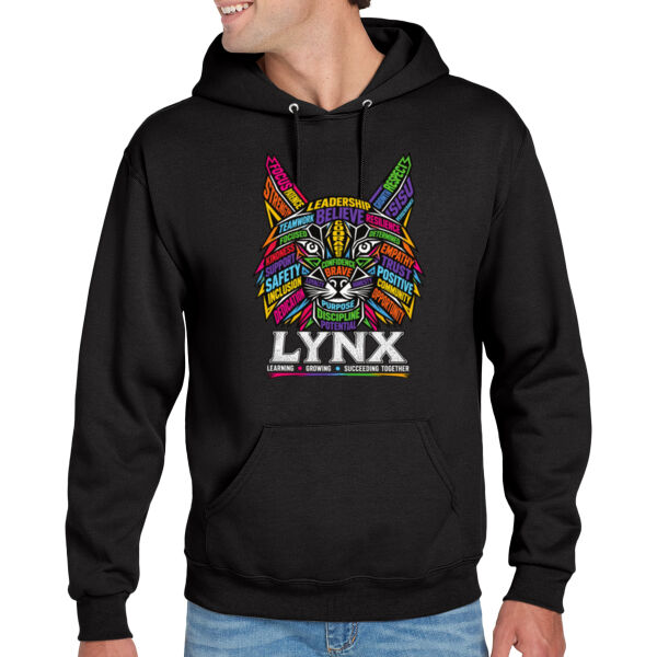 Jerzees NuBlend Pullover Hooded Sweatshirt - Printed Logo Thumbnail