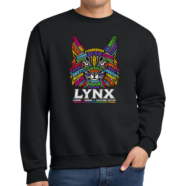 Jerzees NuBlend Crewneck Sweatshirt - Printed Logo Thumbnail