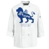 Eight Knot Button Chef Coat with Thermometer Pocket Thumbnail