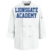 Eight Knot Button Chef Coat with Thermometer Pocket Thumbnail