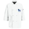 Button Chef Coat with Thermometer Pocket Thumbnail