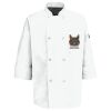 Eight Pearl Button Chef Coat with Thermometer Pocket Thumbnail