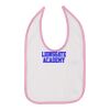 Infant Contrast Trim Premium Jersey Bib Thumbnail