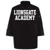 Ten Pearl Button Black Chef Coat Thumbnail