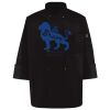 Ten Pearl Button Black Chef Coat Thumbnail