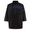 Black Knot Button Chef Coat Thumbnail